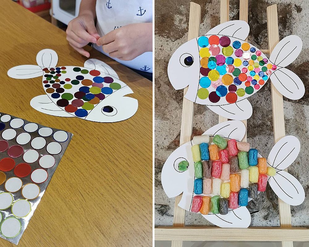 Manuelle Activité Sur La Mer En Maternelle