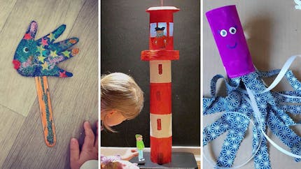 20 bricolages pour enfants créatifs et ludiques sur le thème de la mer