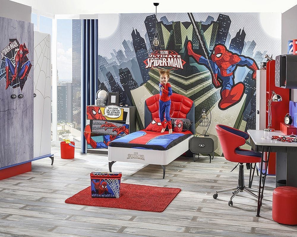chambre spider-man