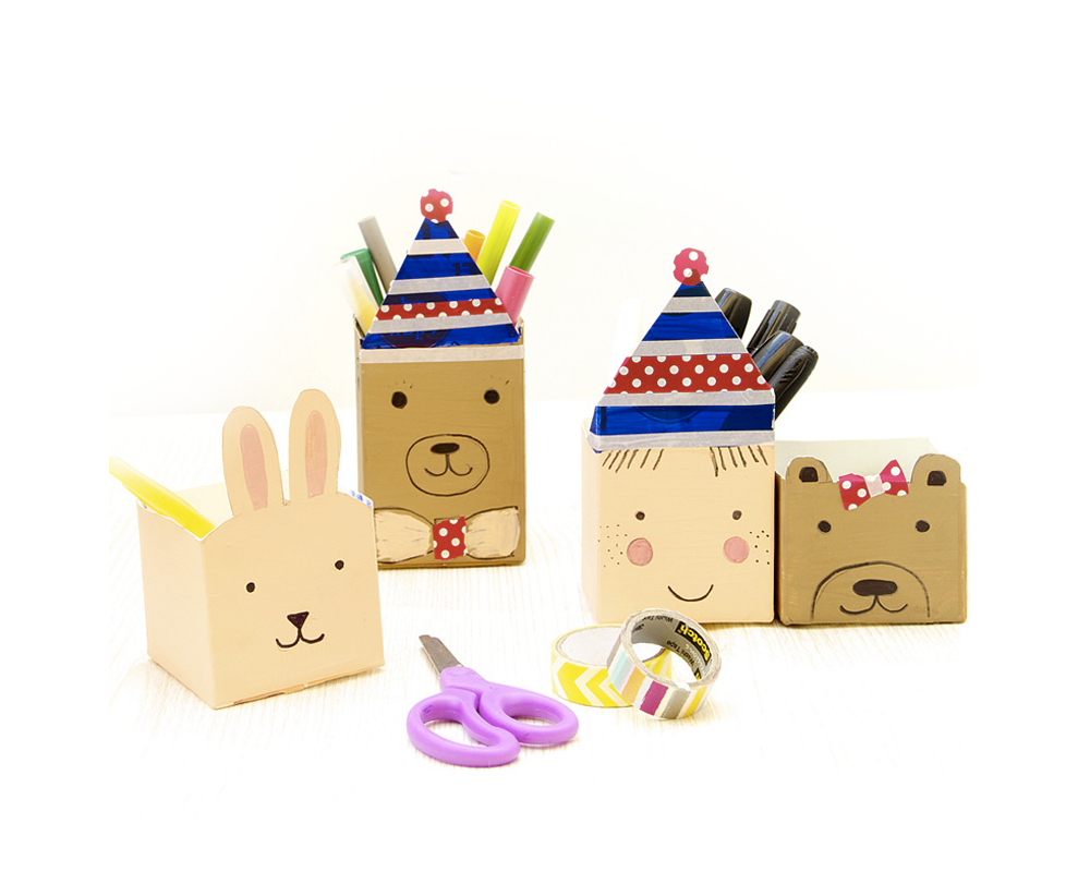 18 bricolages pour enfants avec des briques de lait MOMES — free download
