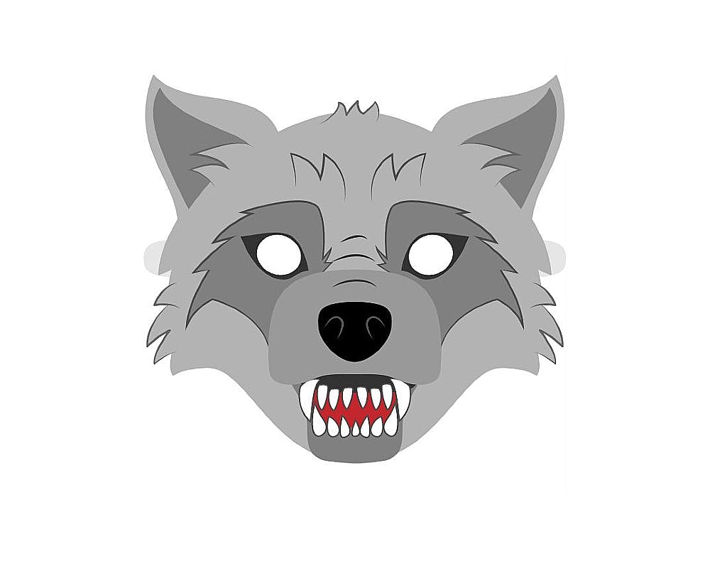 Un masque de loup