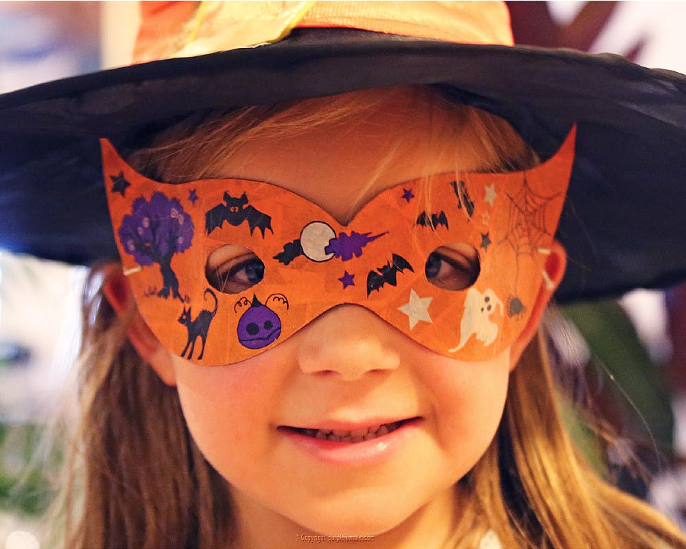 Top 22 des masques d'Halloween pour enfants à fabriquer