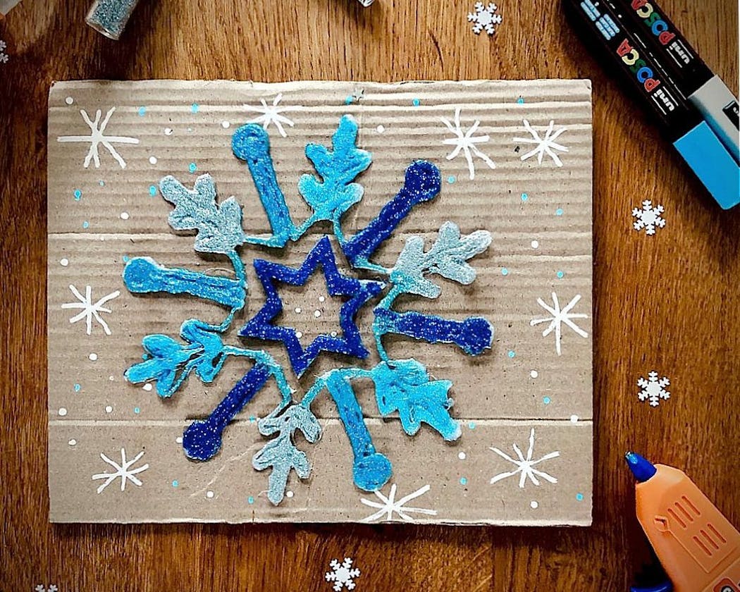 20 flocons de neige à fabriquer avec les enfants pour Noël