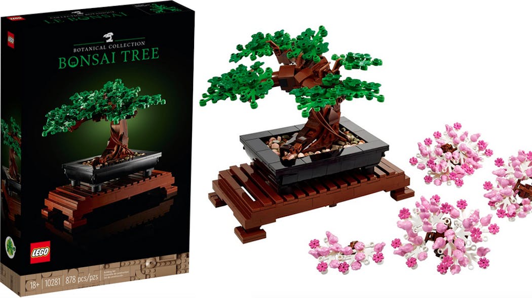 La nouvelle gamme botanique de Lego dévoile un incroyable bouquet