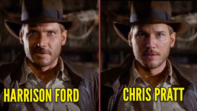 Indiana Jones Chris Pratt remplaçant Harrison Ford