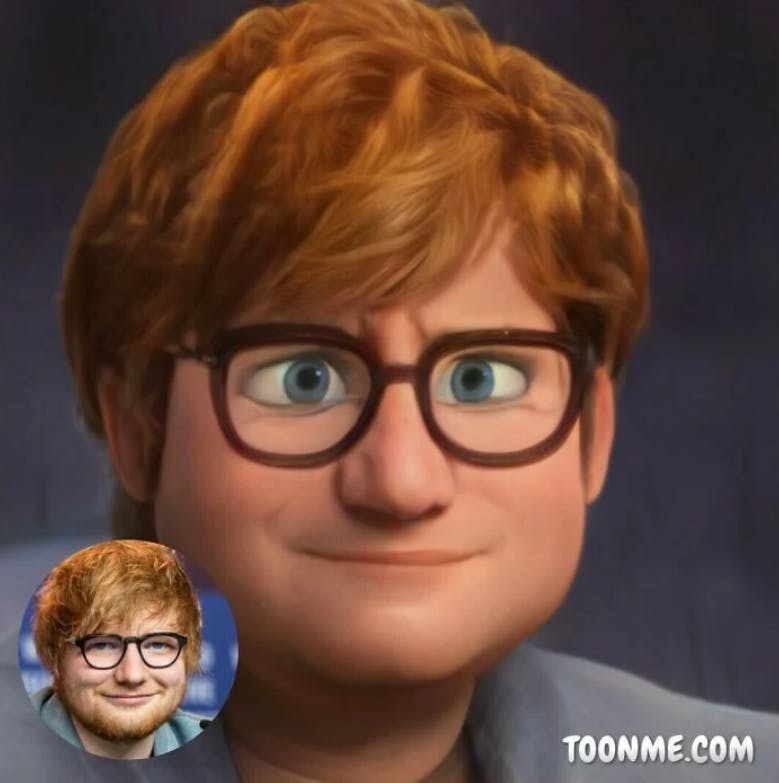 ToonMe Ed Sheeran