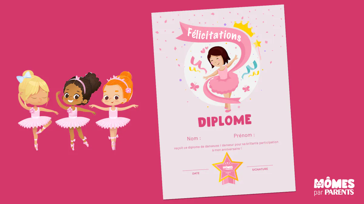 Diplome D Anniversaire Danse Souvenir Momes Net Diplome D Anniversaire Danse Souvenir Momes Net
