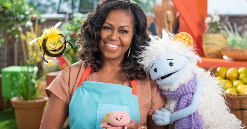 Michelle Obama et Waffles + Mochi Netflix