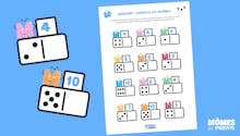 Exercice de logique : complète la série de domino