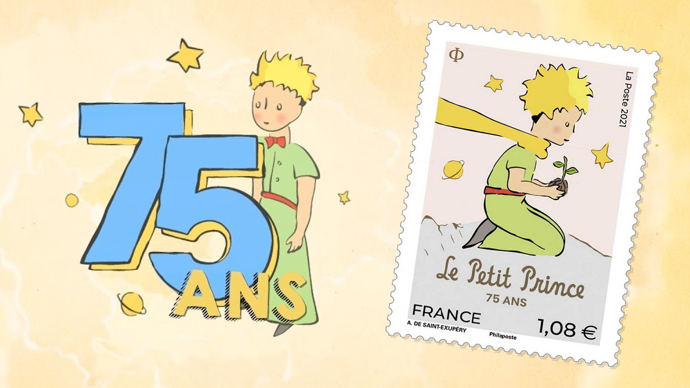 La Poste Lance Un Timbre Anniversaire A L Effigie Du Petit Prince Qui Fete Ses 75 Ans Momes Net