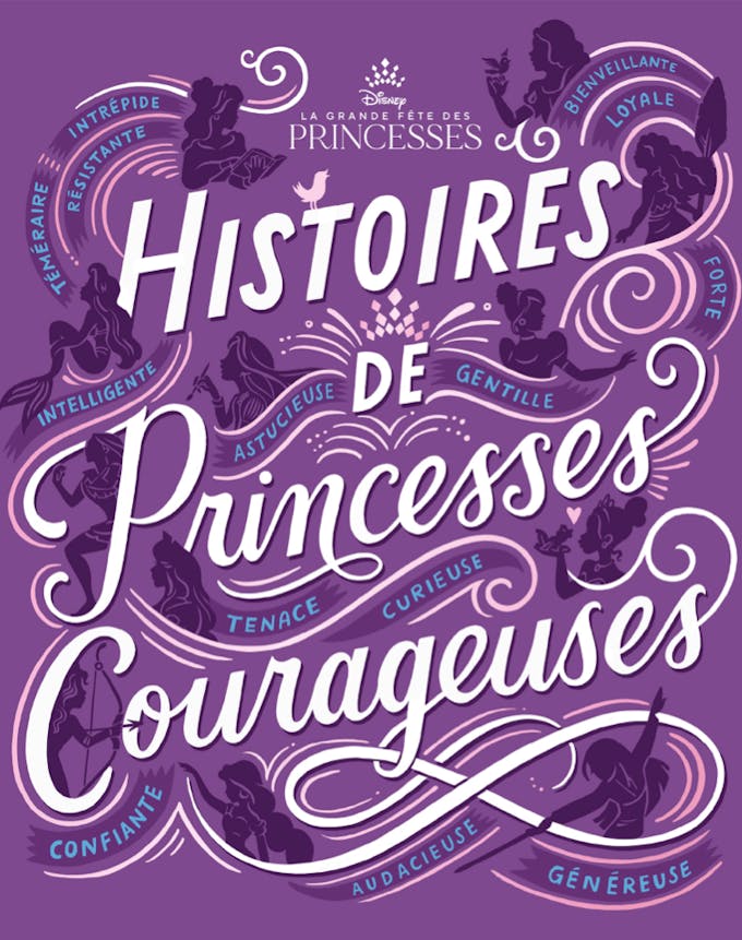 Couverture Histoires de Princesses Courageuses Disney