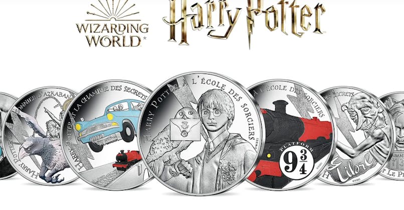 collection Harry Potter Monnaie de Paris