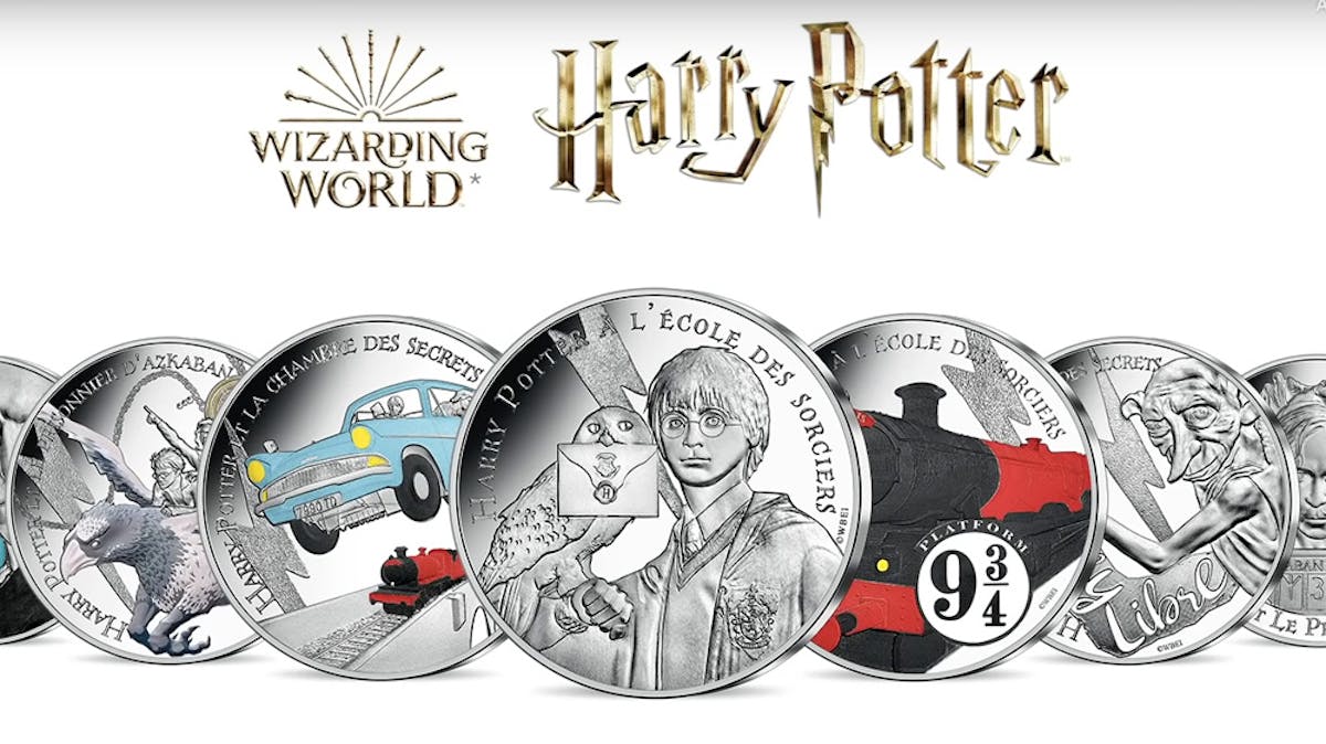 La Monnaie de Paris lance une collection de pièces pour les 20 ans du  premier film Harry Potter ! - Paris Secret