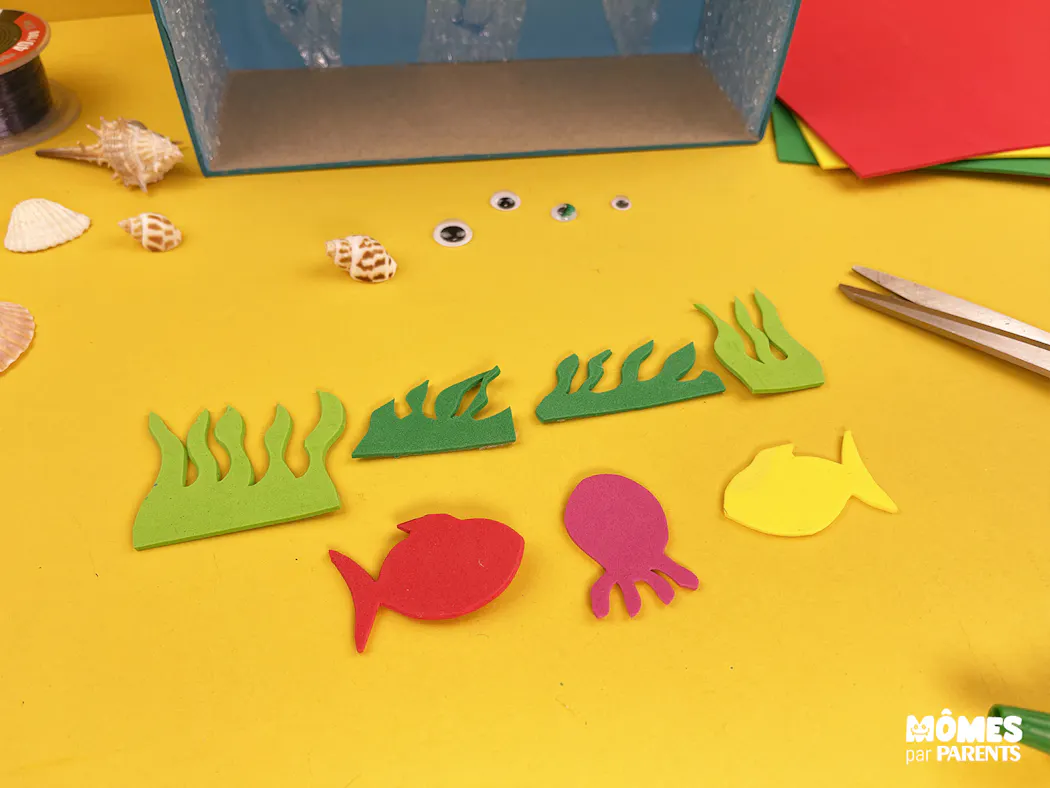Bricolage Aquarium Qui Bouge MOMES bricolage-aquarium-qui-bouge-momes