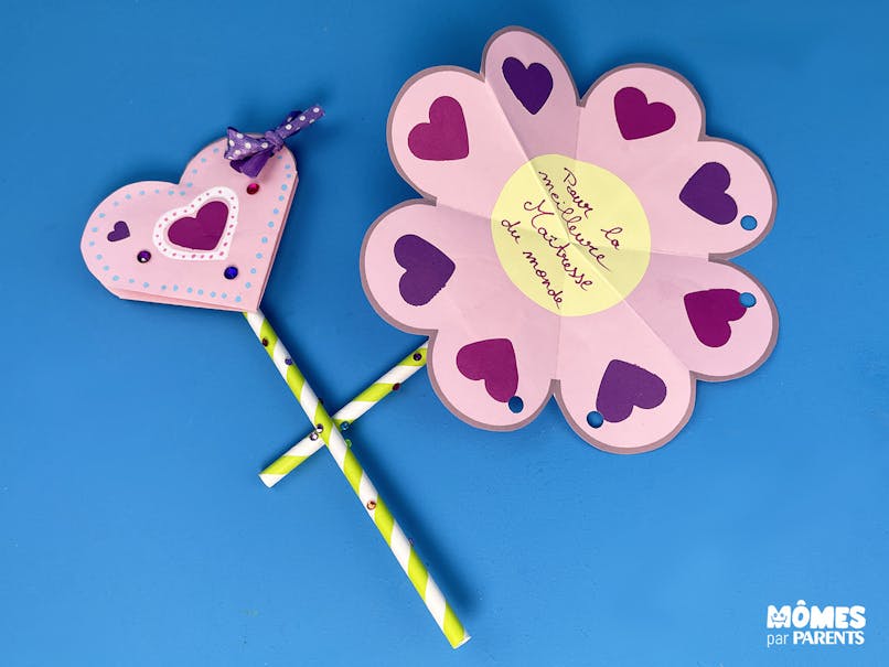 Diy Fleur De Cœurs En Papier A Offrir Momes Net Diy Fleur De Cœurs En Papier A Offrir Momes Net