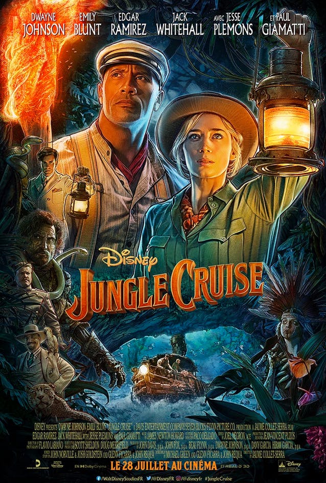 film Jungle Cruise Disney affiche