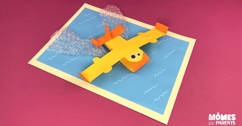 DIY Avion Canadair sur l'eau