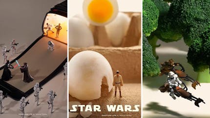 Star Wars : il recrée de célèbres scènes miniatures à l'aide d'objets ordinaires du quotidien.