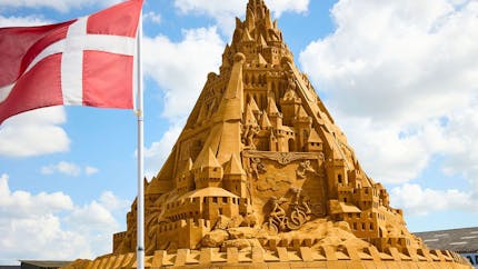 Le plus grand château de sable du monde !