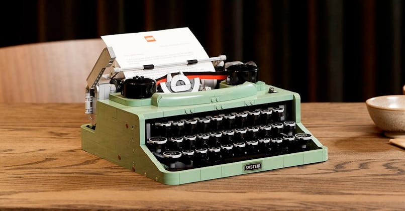 machine à écrire Lego