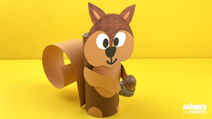DIY : Petit écureuil en rouleau cartonné