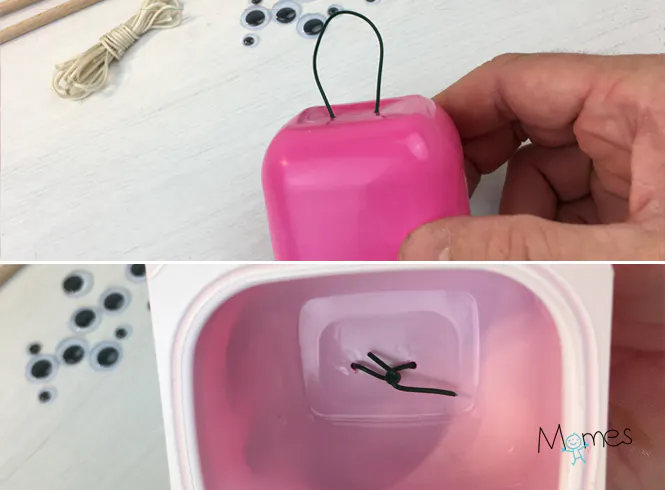 réaliser les attaches pour attraper les pots à la pêche à la ligne