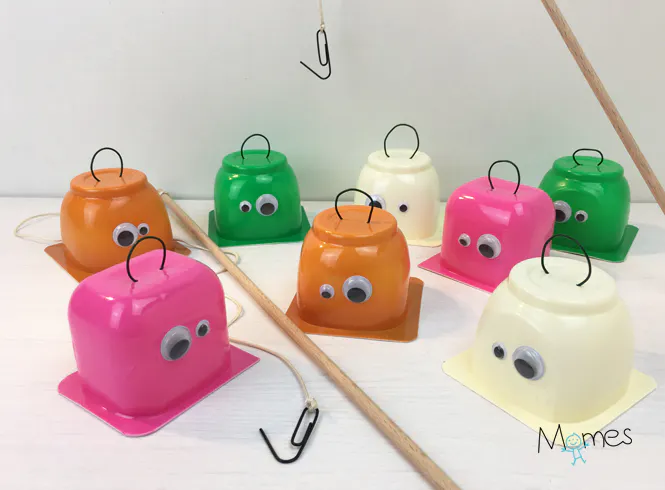 Jouer avec la canne à pêche