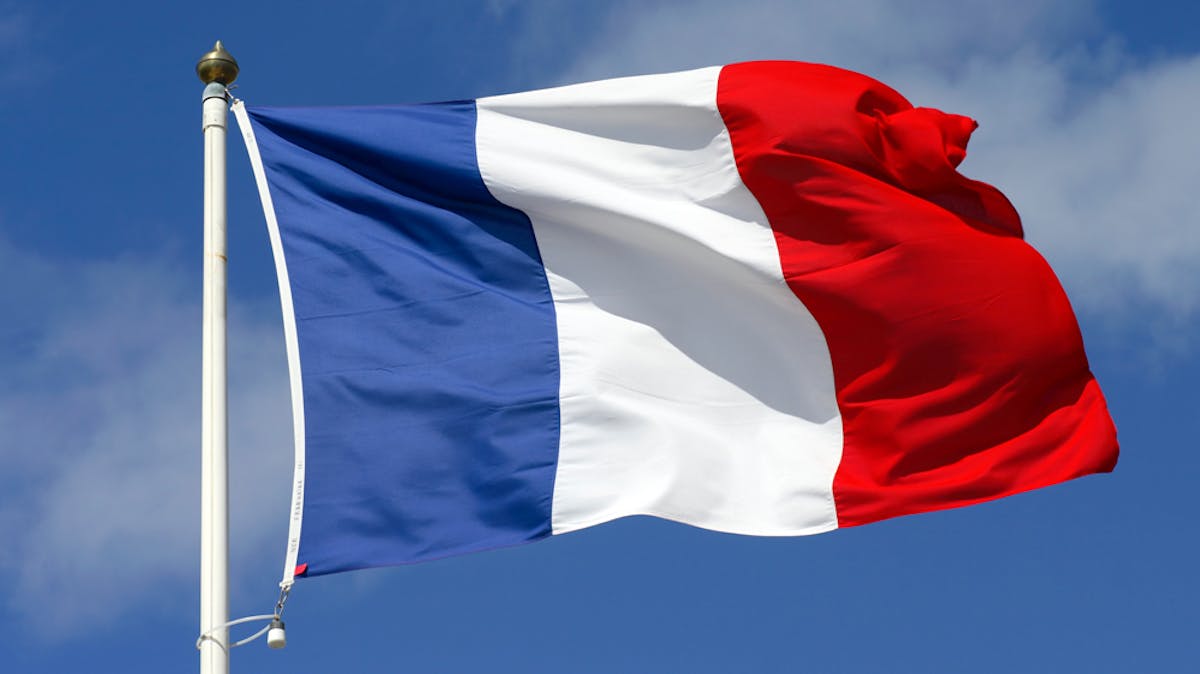 Notice : histoire et protocole du drapeau France