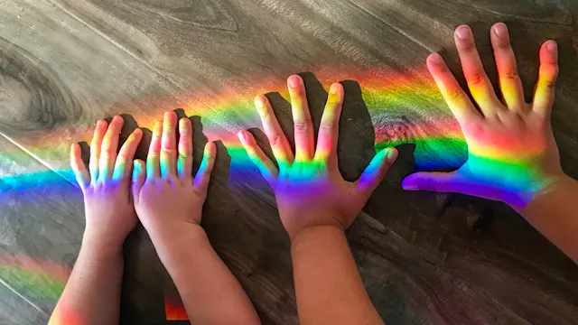Comment Faire Un Arc En Ciel A La Maison