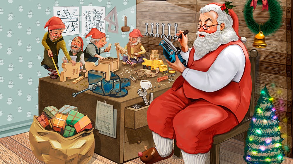 Découvrez les noms des fameux lutins du Père Noël !  MOMES