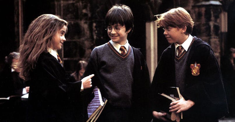 Harry Potter, Ron Weasley et Hermione Granger