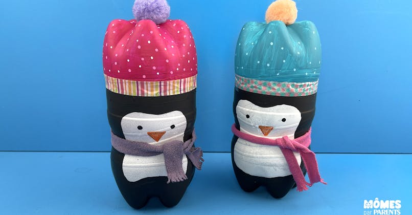 DIY Pingouin bouteille en plastique