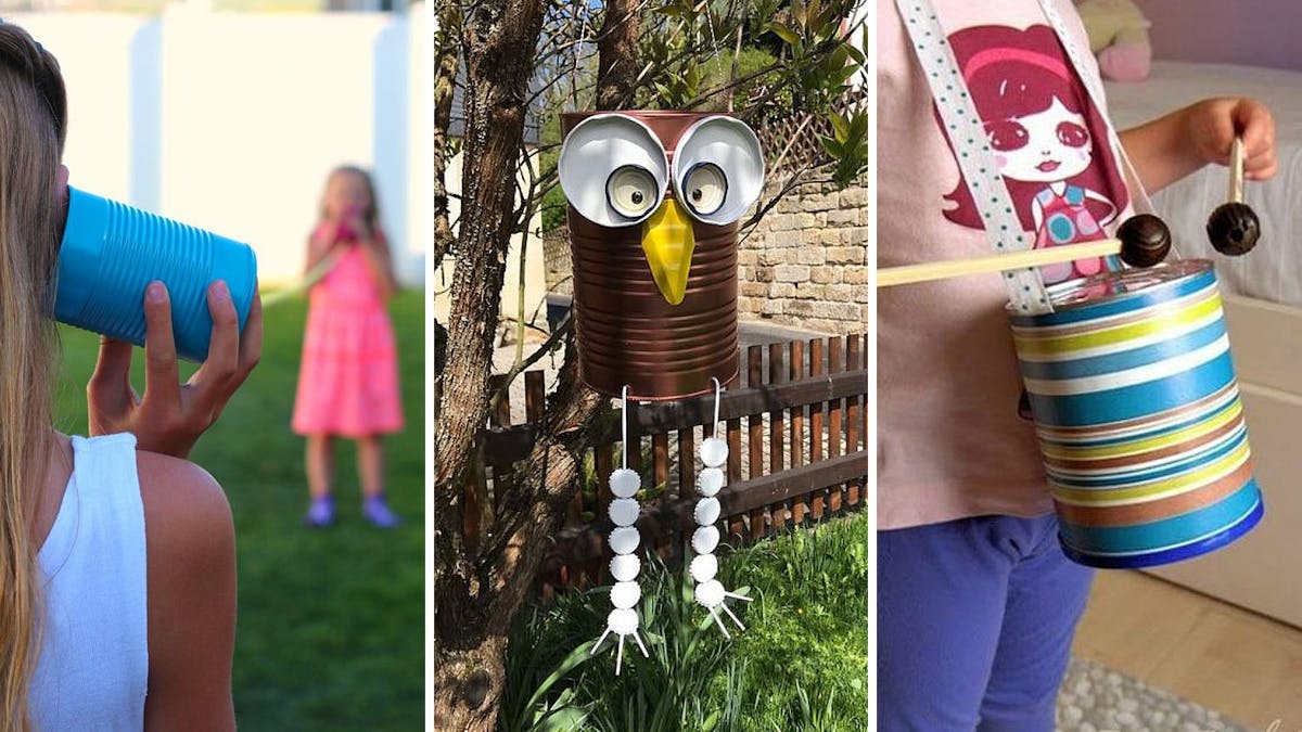 21 Diy Avec Des Boites De Conserve Realises En Famille Momes Net 21 Diy Avec Des Boites De Conserve Realises En Famille Momes Net