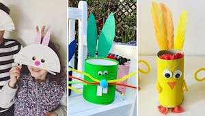 Bricolages de Pâques pour les enfants de maternelle : 17 idées faciles