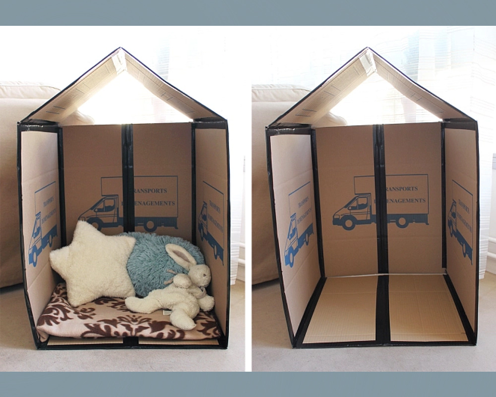Tuto Cabane En Carton Fait Maison