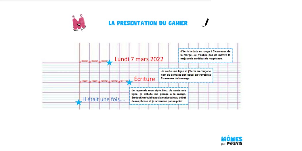 Présentation De La Première Page Du Cahier Modèle de présentation cahier à imprimer | MOMES