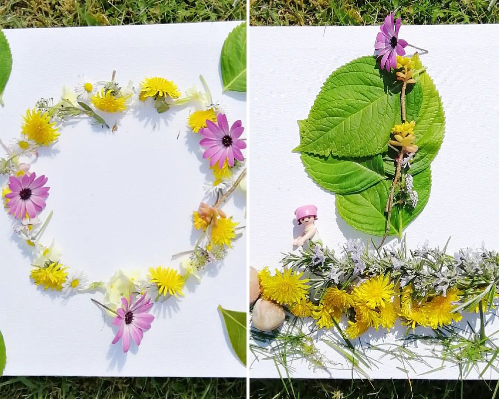 23 Id es G niales Pour Faire Du Land Art Avec Les Enfants MOMES