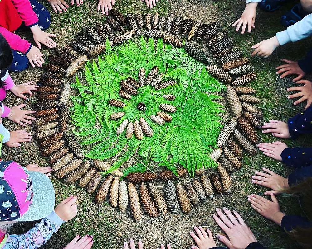 23 Id es G niales Pour Faire Du Land Art Avec Les Enfants MOMES 23 Id es G niales Pour Faire Du Land Art Avec Les Enfants MOMES