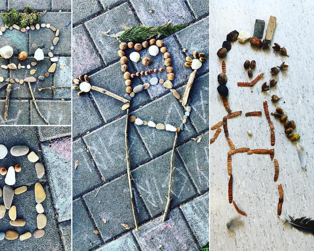23 Id es G niales Pour Faire Du Land Art Avec Les Enfants MOMES