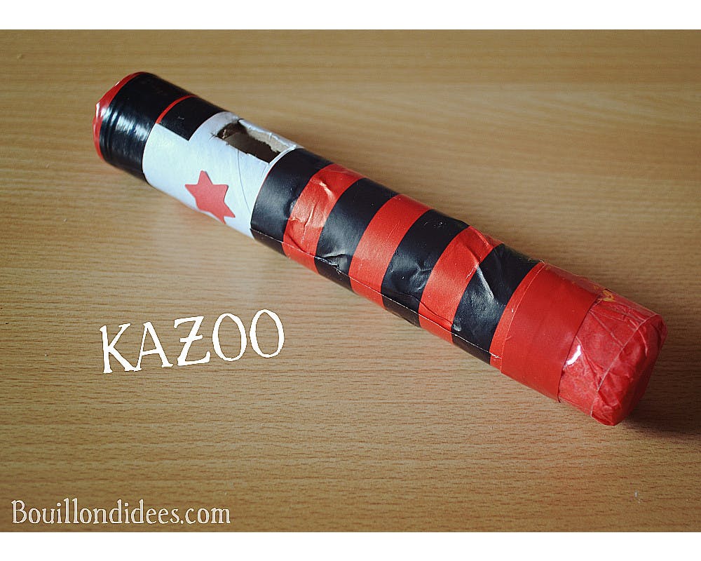 DIY : le Kazoo, un instrument de musique  