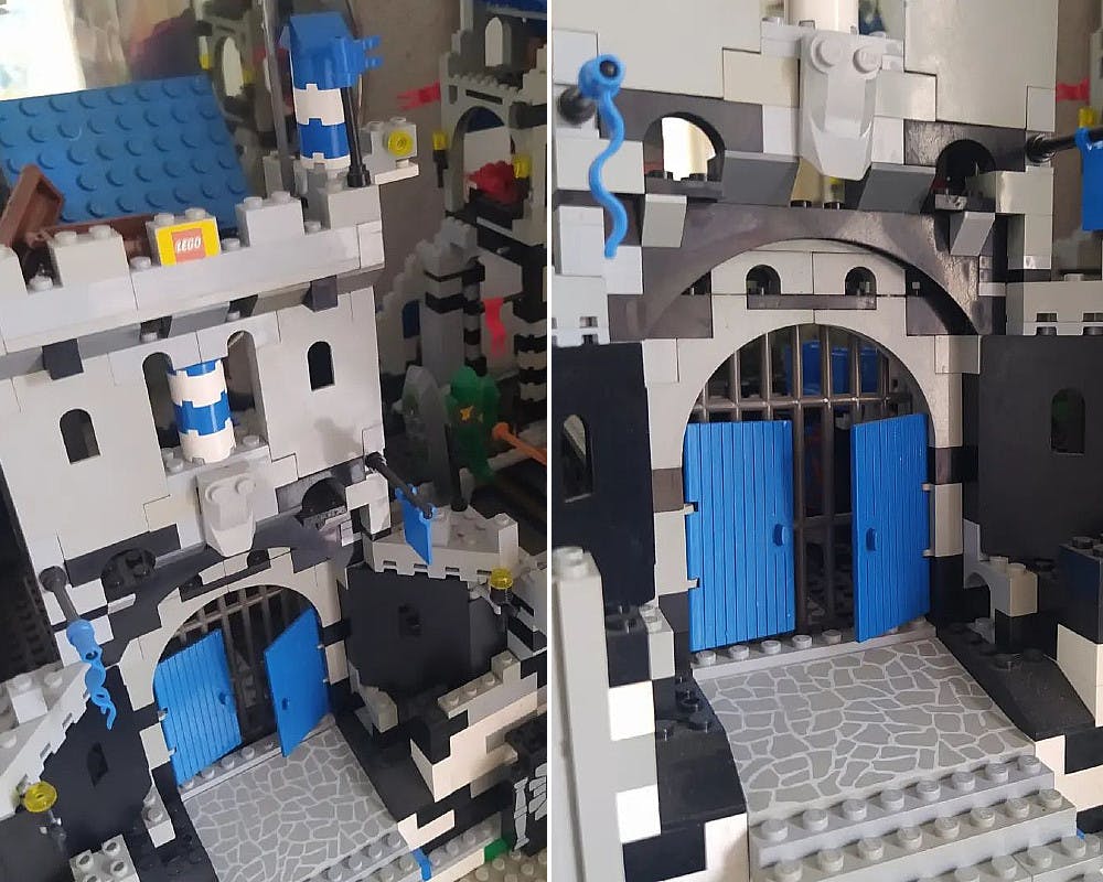 château en Lego  