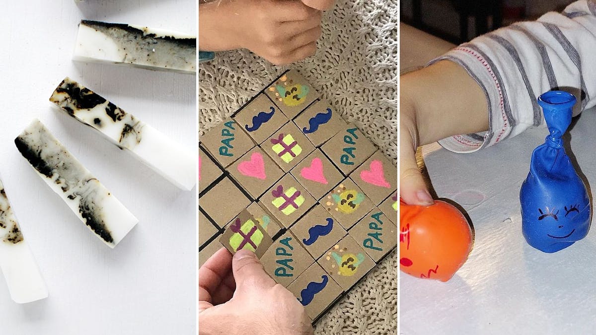20 cadeaux de fête des pères pas « clichés » à fabriquer