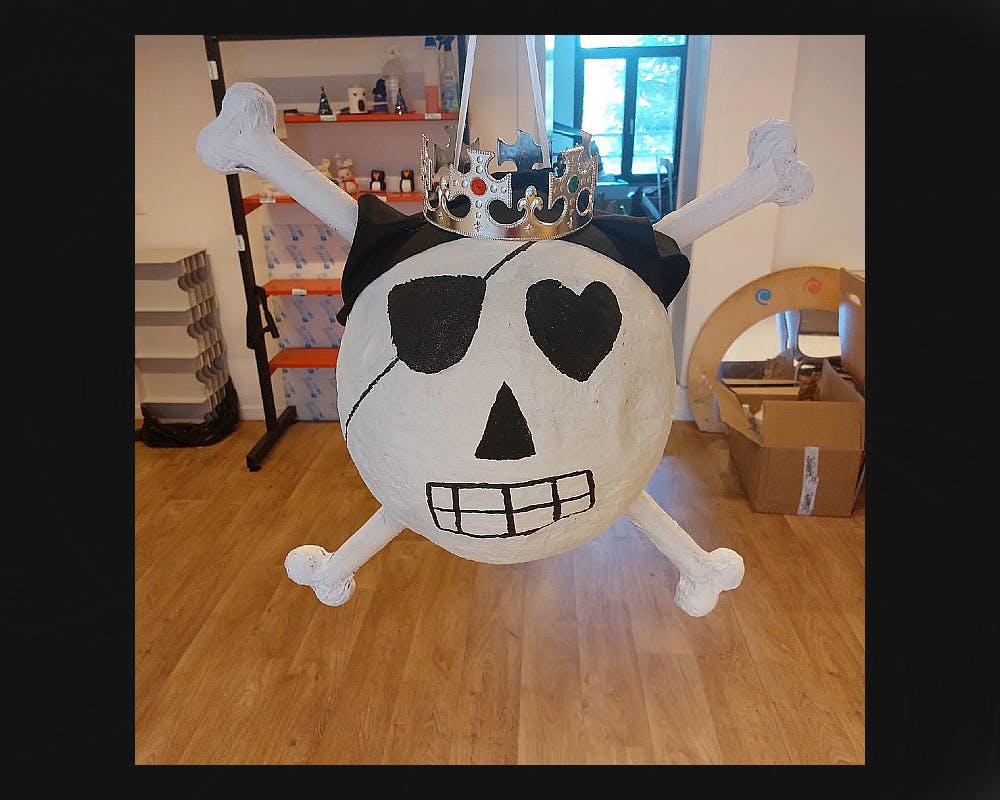 Une piñata sur le thème des pirates