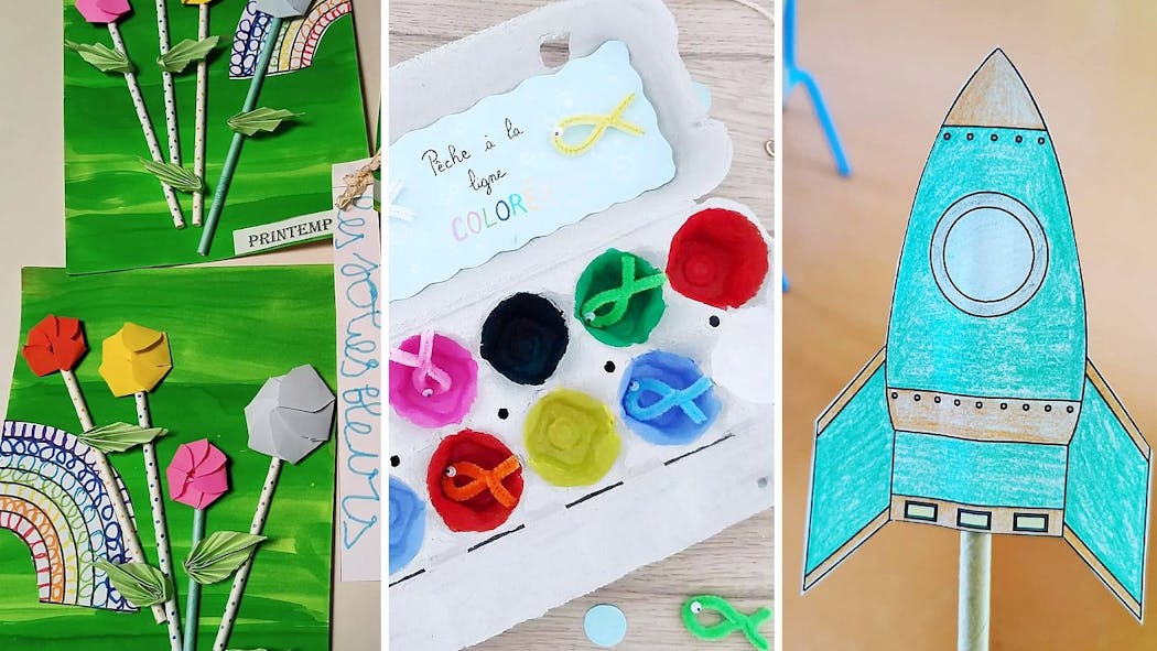 15 bricolages avec des pailles, faciles à faire pour les enfants