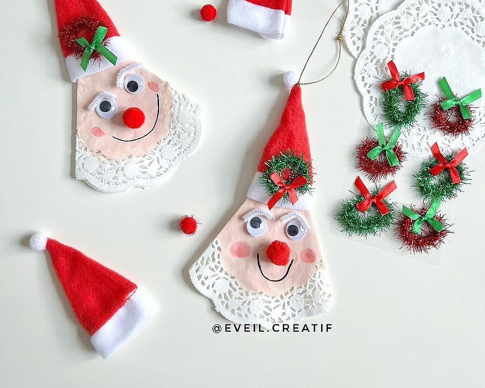 Comment Faire Un Pere Noel Facile 17 bricolages pour fabriquer un Père Noël avec les enfants | MOMES