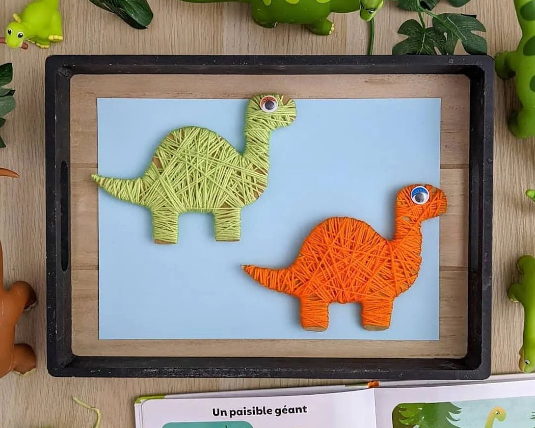 Des activités sur le thème des dinosaures pour les enfants