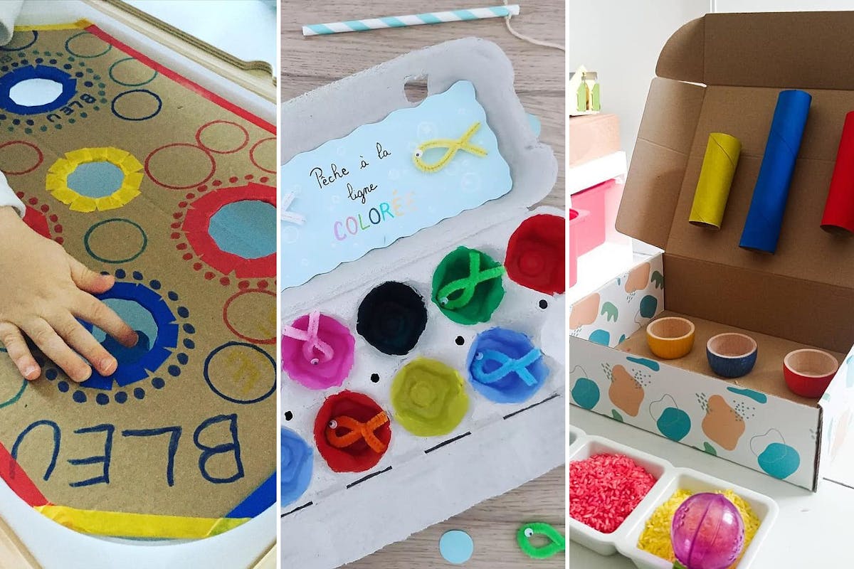 18 activités pour apprendre les couleurs aux enfants