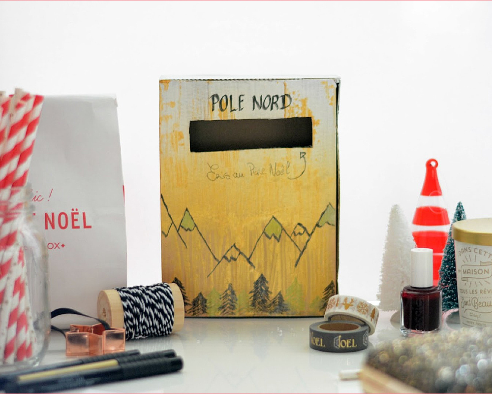 10 idées pour fabriquer une boîte aux lettres pour le Père Noël MOMES