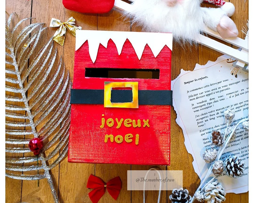 10 idées pour fabriquer une boîte aux lettres pour le Père Noël MOMES