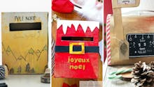 10 idées pour confectionner une boîte aux lettres au Père Noël